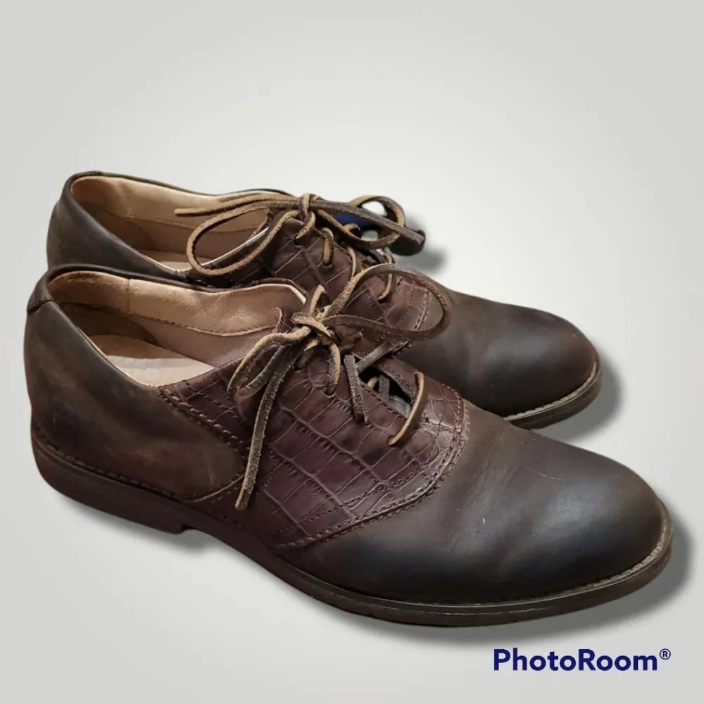 Sperry Leather Saddle Shoes